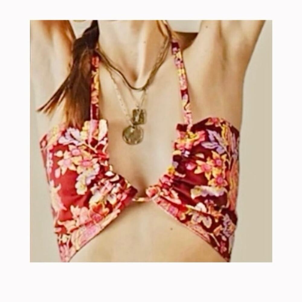 NWT Free People Summer of Love Convertible Bandeau Bralette Size Small